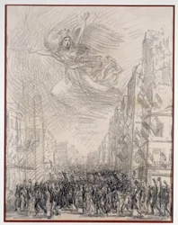 Overwinning of Marseillaise allegorie
