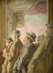 Muziekhal publiek, 1945