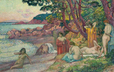 Baden bij Cap Benat, 1909