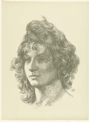 Portret van jonge vrouw (L
