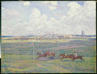 De renbaan van Boulogne-sur-Mer