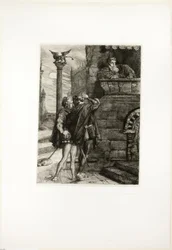Owake! wat ho! Brabantio! dieven! dieven!, plaat één uit Othello