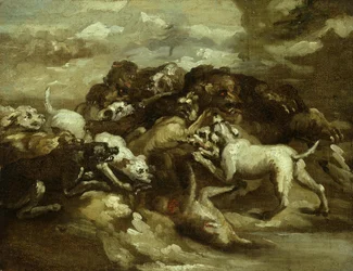 Duits: Honden vechten tegen beren
