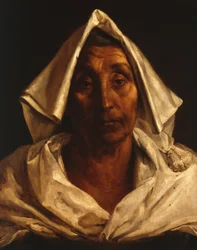 De oude Italiaanse vrouw