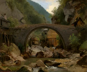 Bergstroom in de Auvergne
