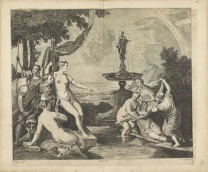 Diana ontdekt de zwangerschap van Callisto