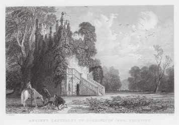 Oud Castellet in Doddington Park, Cheshire