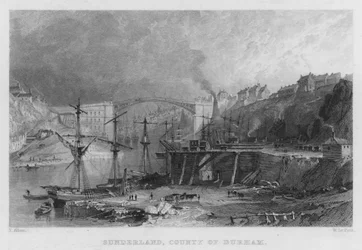 Sunderland, County of Durham (gravure)