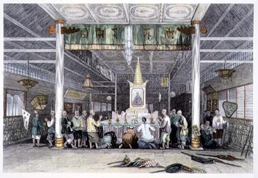 Tempel van Boeddha, Kanton, uit 