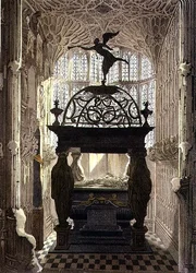 Het Graf van Lewis Stuart, Hertog van Richmond in de Kapel van Henry de Zevende, plaat 36 uit 