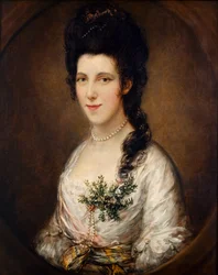 Portret van een Dame