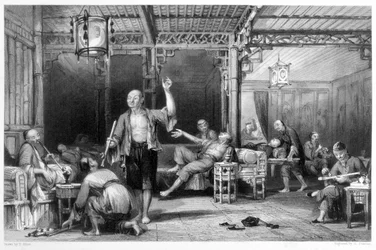 Chinese opiumrokers, 1843