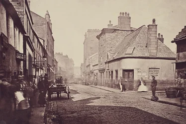 Main Street, Gorbals, kijkend naar het noorden.