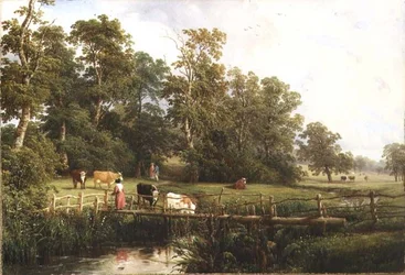 Een Rustieke Brug, Stoneleigh Park