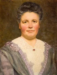 Portret van Geraldine Cadbury Nee Southall