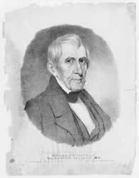 Amerikaanse president William Henry Harrison, 1841