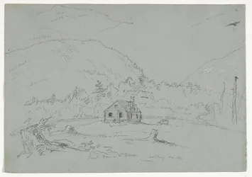 Huis in Mount Desert, ca. 1844