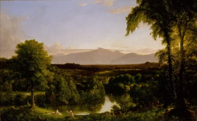 Uitzicht op de Catskill Mountains - Vroege herfst, 1836-37