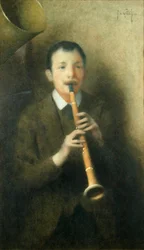 De Klarinetspeler, c.1892