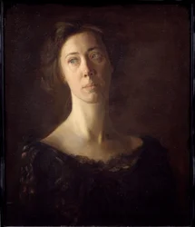 Portret van Clara (Clara J. Mather)