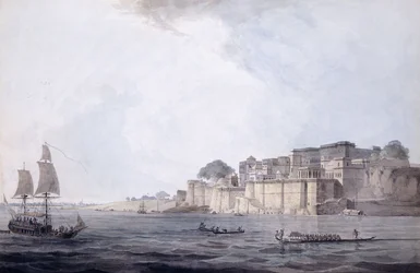 Ramnagar, nabij Benares [Varanasi], Uttar Pradesh, c. 1788-9