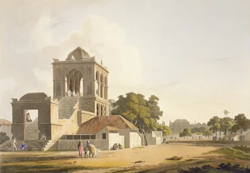 Zicht in het Fort, Madura, plaat 14 uit Deel 2 van 