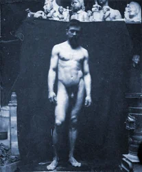 Naaktportret van Samuel Murray in Eakins