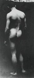 Staande Naakt Samuel Murray, ca. 1890-1892