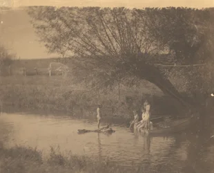 [Susan Macdowell en de kinderen Crowell in Avondale, Pennsylvania]