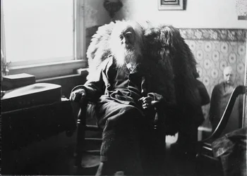 Walt Whitman in Camden, N.J., ca. 1891