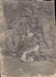 [William H. Macdowell en Margaret Eakins in Saltville of Clinch Mountain, Virginia],..., 1880-82