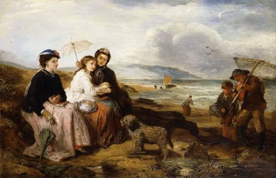 Aan zee, 1877