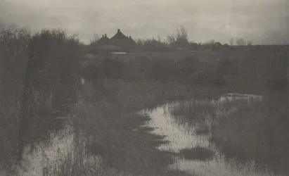 De rand van het moeras,1886 (foto)