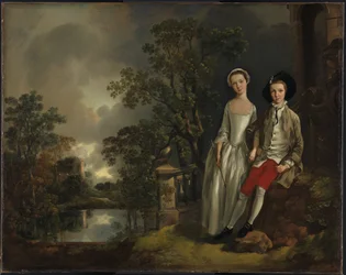 Heneage Lloyd en zijn zus, Lucy