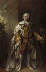 John Campbell, 4e hertog van Argyll, circa 1693 - 1770. Soldaat