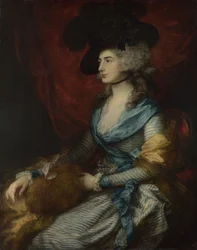 Portret van Sarah Siddons