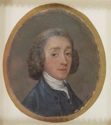 Portret van een Jonge Man met Gepoeierd Haar