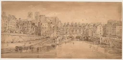 Een selectie van twintig van de meest pittoreske uitzichten in Parijs, 1802