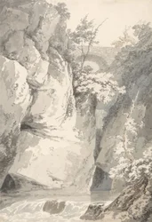 Aan de oevers van het Comomeer, ca. 1796