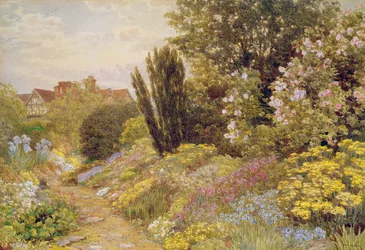 De Alpen tuinen bij Tangley Manor