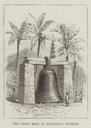 De Grote Bel in Mandalay, Birma
