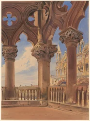 St. Marksplein vanaf het Dogepaleis