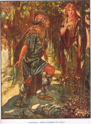Vaarwel trotse dochter van Odin (litho)