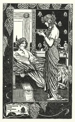 Theseus en Medeia (litho)