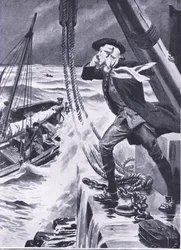 Om een pad naar de zee te verlichten: Smeaton, illustratie uit