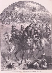 Hampden dodelijk gewond bij Chalgrove AD 1643