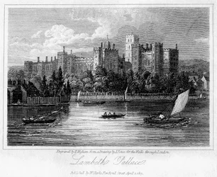 Lambeth Palace, Londen, 1817