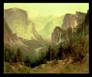 Jagen in Yosemite, 1890
