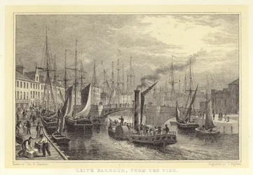 Leith Haven, vanaf de pier