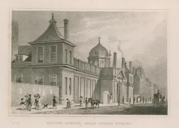 British Museum in Montague House